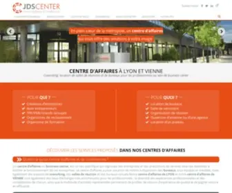 JDscenter.com(Centre d’affaires à Lyon Sud et Vienne) Screenshot