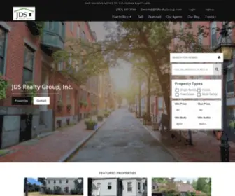 JDsrealtygroup.com(JDS Realty Group) Screenshot