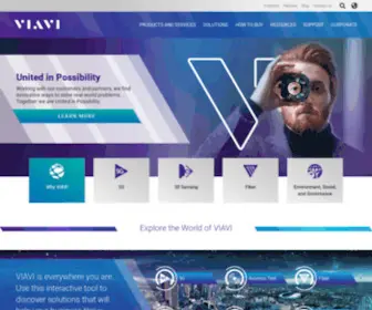 Jdsu.com(VIAVI Solutions) Screenshot