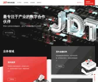 JDT.com.cn(京东科技集团) Screenshot