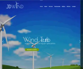 Jdwind.co.uk(JD Wind) Screenshot