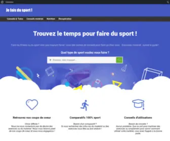 JE-Fais-DU-Sport.fr(JE Fais DU Sport) Screenshot