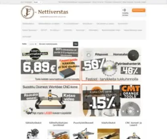 JE-Nettiverstas.fi(Puutyökalujen erikoisliike) Screenshot