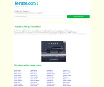 JE-Rime.com(JE RIME) Screenshot