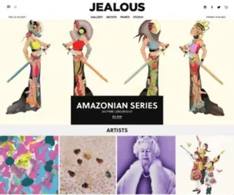 Jealousgallery.com(Contemporary Gallery) Screenshot