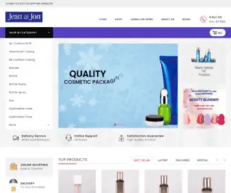 Jean-JON.com(Cosmetics Bottle Supplier in Malaysia for industries) Screenshot