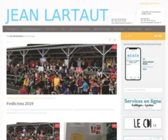 Jean-Lartaut.fr(Collège Jean Lartaut) Screenshot