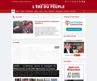 Jean-LUC-Melenchon.fr(Melenchon.fr le blog) Screenshot