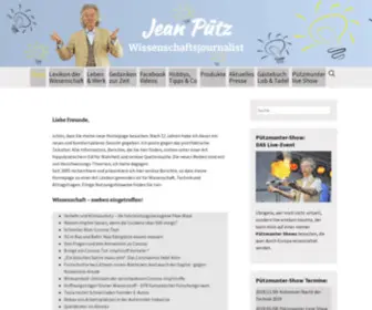 Jean-Puetz.net(Pütz) Screenshot