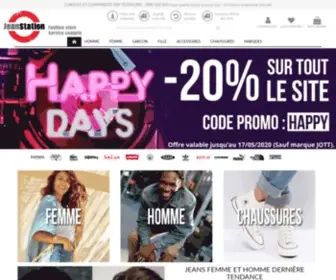 Jean-Station.fr(Jeans homme et femme) Screenshot