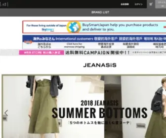 Jeanasis.jp(アートディレクター丸井 ”Motty” 元子さんとジーナシス) Screenshot