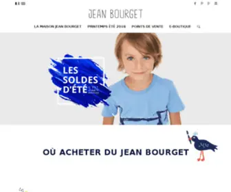 Jeanbourget.com(Vetements enfant jeanbourget) Screenshot