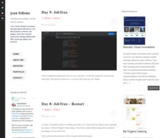 Jeanfelisme.com(Jean Felisme) Screenshot