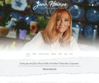 Jeanhaines.com(It could be argued that Jean Haines) Screenshot