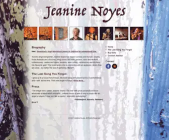 Jeaninenoyes.com(Jeanine Noyes) Screenshot