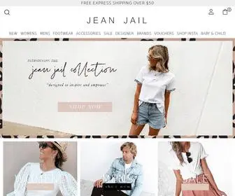 Jeanjail.com.au(Jean Jail) Screenshot