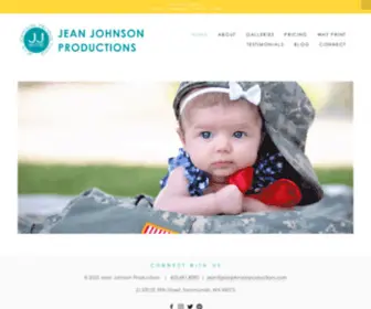 Jeanjohnsonproductions.com(JEAN JOHNSON PRODUCTIONS) Screenshot