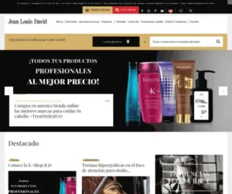 Jeanlouisdavid.com.es(Jean Louis David) Screenshot