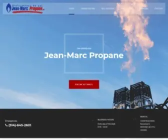 JeanmarcPropane.ca(Jean Marc Propane) Screenshot