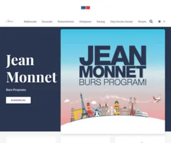 Jeanmonnet.org.tr(Jean Monnet) Screenshot