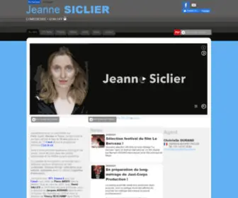 Jeanne-Siclier.fr(Jeanne SICLIER) Screenshot