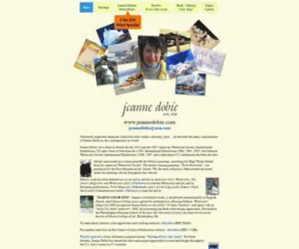 Jeannedobie.com(Jeanne Dobie) Screenshot