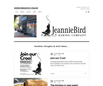 Jeanniebird.com(My Site) Screenshot