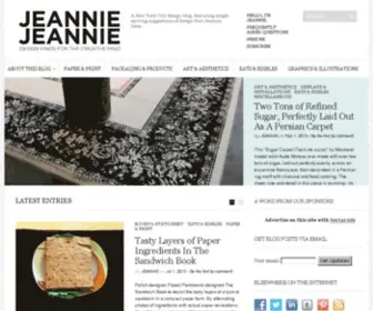 JeannieJeannie.com(Log In) Screenshot