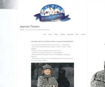 Jeanniethoren.com(Jeannie Thoren Women's Ski Center) Screenshot