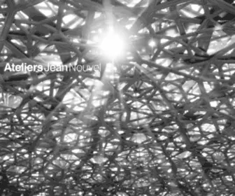 Jeannouvel.com(Bienvenue sur le site officiel des Ateliers Jean Nouvel. Notre adresse) Screenshot