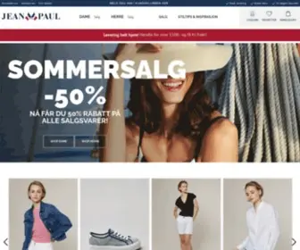 Jeanpaul.no(Klær og sko) Screenshot