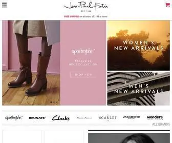 Jeanpaulfortin.com(Shoes, Sandals, Boots Accessories) Screenshot