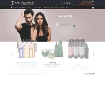 Jeanpaulmyne.com(Prodotti per capelli) Screenshot