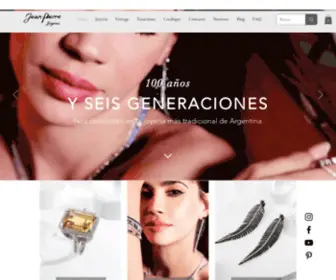 Jeanpierrejoyeros.com(Jean Pierre) Screenshot