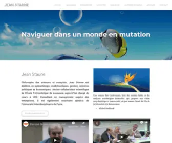 Jeanstaune.fr(Jean Staune) Screenshot