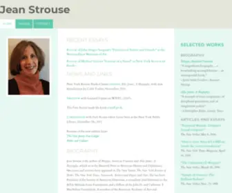 Jeanstrouse.com(Jean Strouse) Screenshot