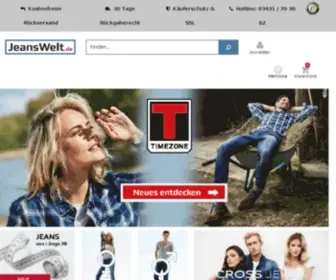 Jeanswelt.de(Jeans) Screenshot