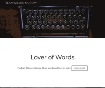 Jeanwilsonmurray.com(Jean Wilson Murray) Screenshot