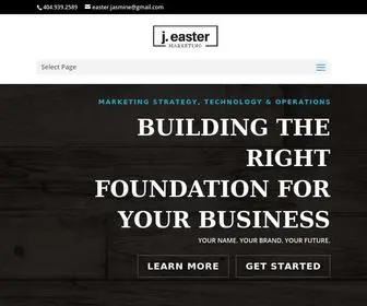 Jeastermarketing.com(Business Strategy Consultant and Concierge Dedicated to Your Success) Screenshot