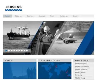 Jebsens.com(Ship Management) Screenshot