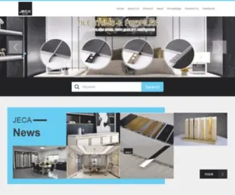 Jecatrims.com(China Stainless Steel Tile Trim) Screenshot