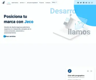 Jecographics.com(Agencia de Marketing Digital y Diseño Gráfico) Screenshot