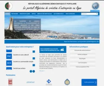 Jecreemonentreprise.dz(Le portail Alg) Screenshot