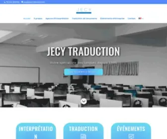 Jecy-Traduction.com(Jecy Traduction) Screenshot