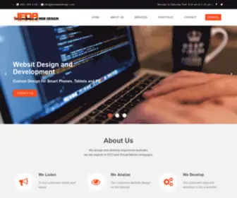 Jedawebdesign.com(JEDA web design) Screenshot