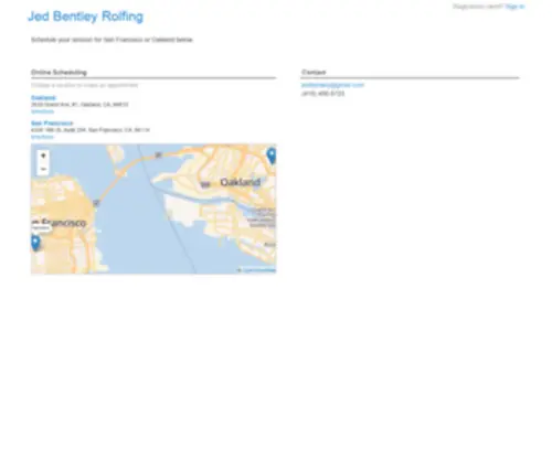 Jedbentley.com(San Francisco) Screenshot