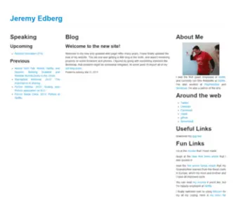Jedberg.net(Jeremy Edberg) Screenshot