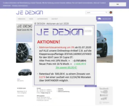 Jedesign.de(JE Design) Screenshot