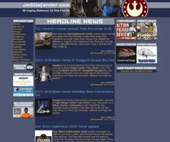Jedidefender.com(Bringing Balance To The Force) Screenshot