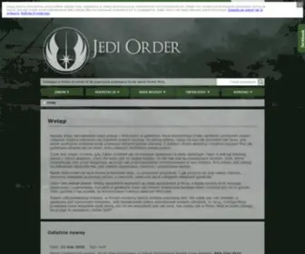 Jediorder.pl(Polska organizacja fanowska Star Wars) Screenshot